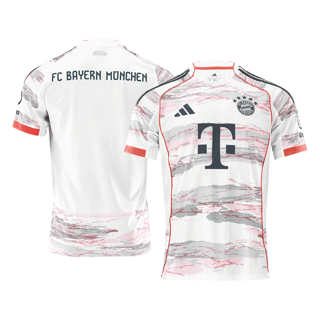 Bayern Munich Soccer Jersey Away Shirt 2025/26 - Image 3