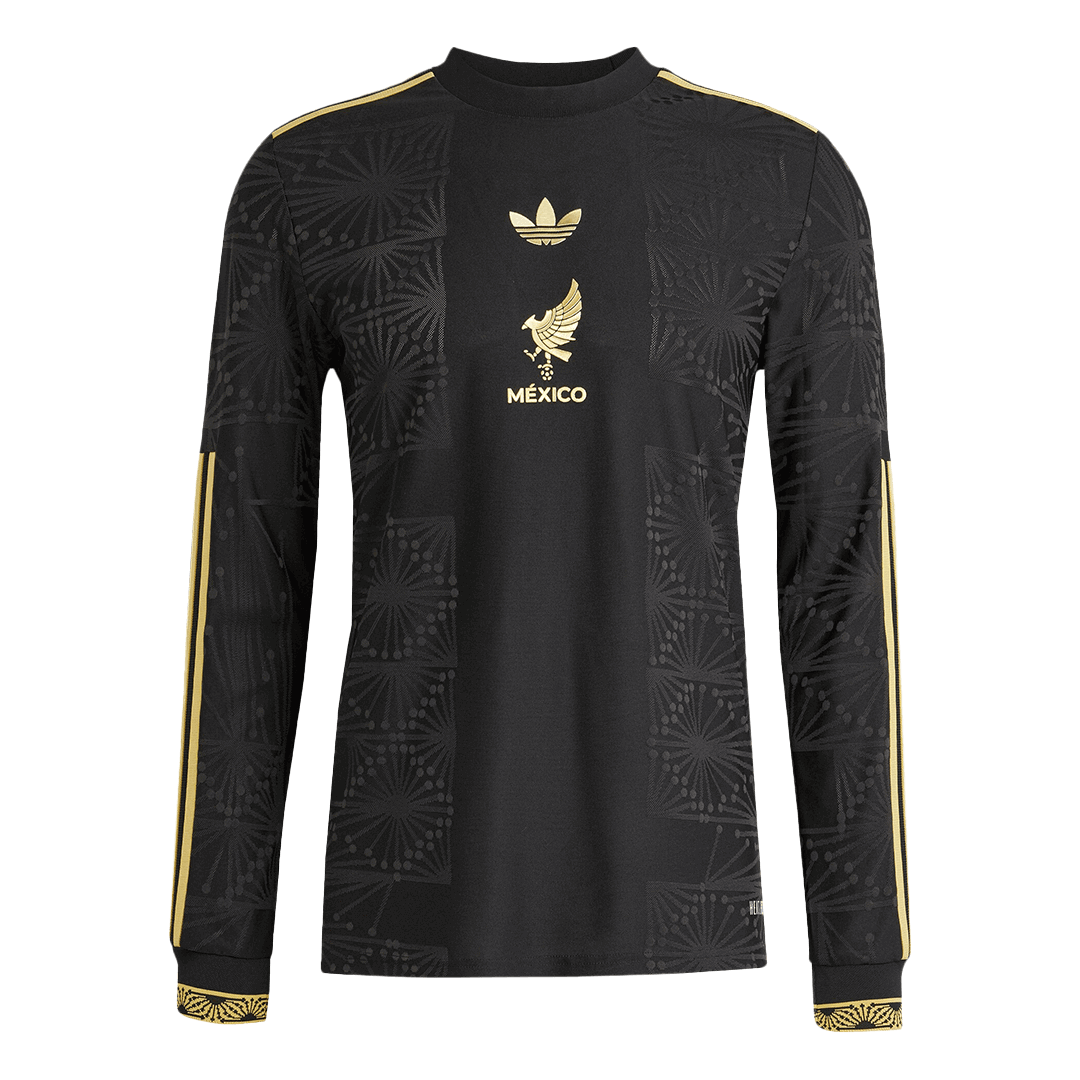 Mexico Third Away Custom Player Version Long Sleeve Soccer Jersey 2025 - Gold Cup - Image 4