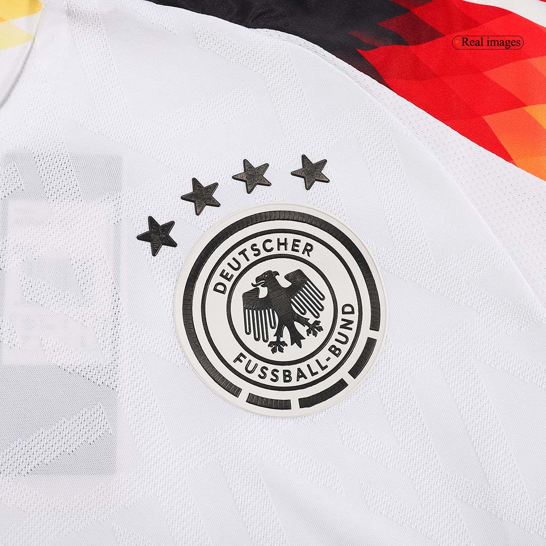 Germany Home Custom Player Version Soccer Jersey Euro - Image 9