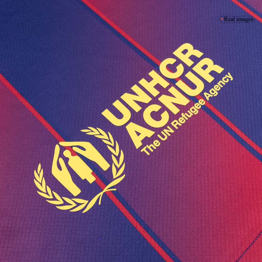 F.DE JONG #21 Barcelona Soccer Jersey Home Custom Shirt 2025/26 -UCL - Image 10