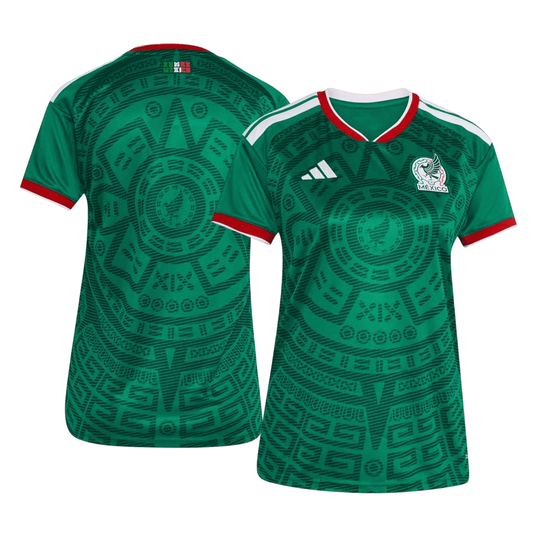 Mexico Soccer Jersey Home Women's Custom Shirt World Cup 2026 - Image 3