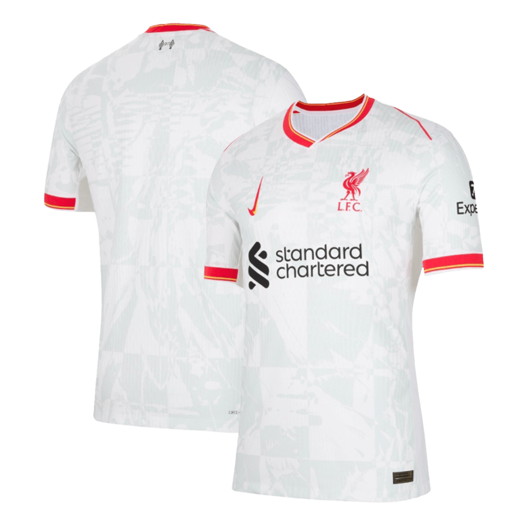 Liverpool Custom Player Version Third Away Soccer Jersey - Image 3