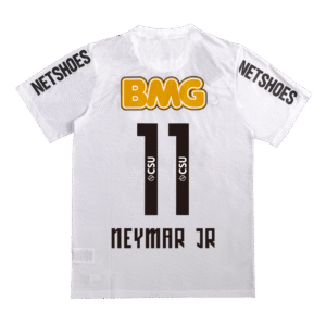 NEYMAR JR #11 Santos FC Retro Jersey Home Soccer Shirt 2012