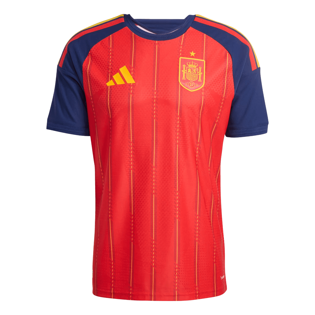 Spain Home Player Version Soccer Jersey World Cup 2026