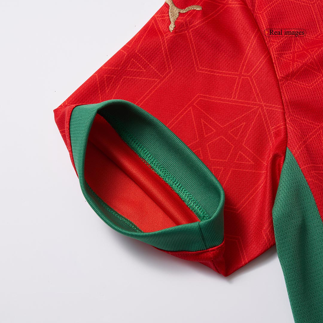 Morocco Soccer Jersey Home Shirt - Image 11