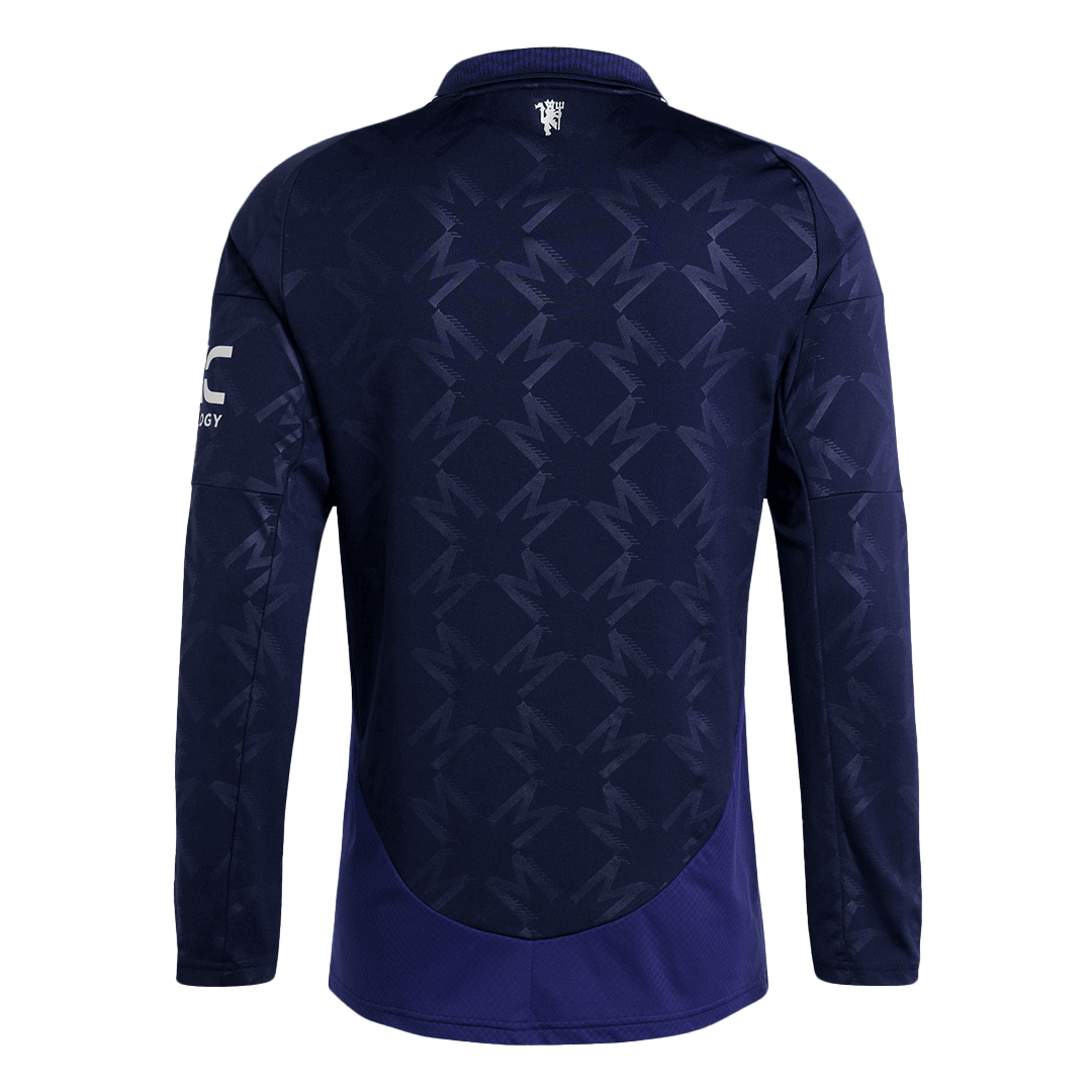 Manchester United Long Sleeve Jersey Away Football Shirt - Image 2