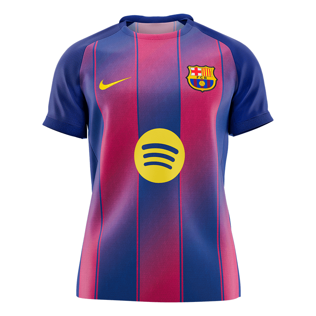 PEDRI #8 Barcelona Soccer Jersey Home Custom Shirt 2025/26 - Image 3