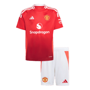 Kids Manchester United Custom Home Soccer Kits