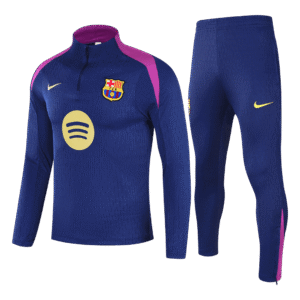 Barcelona 1/4 Zipper Sweatshirt Soccer Training Kit 2025/26