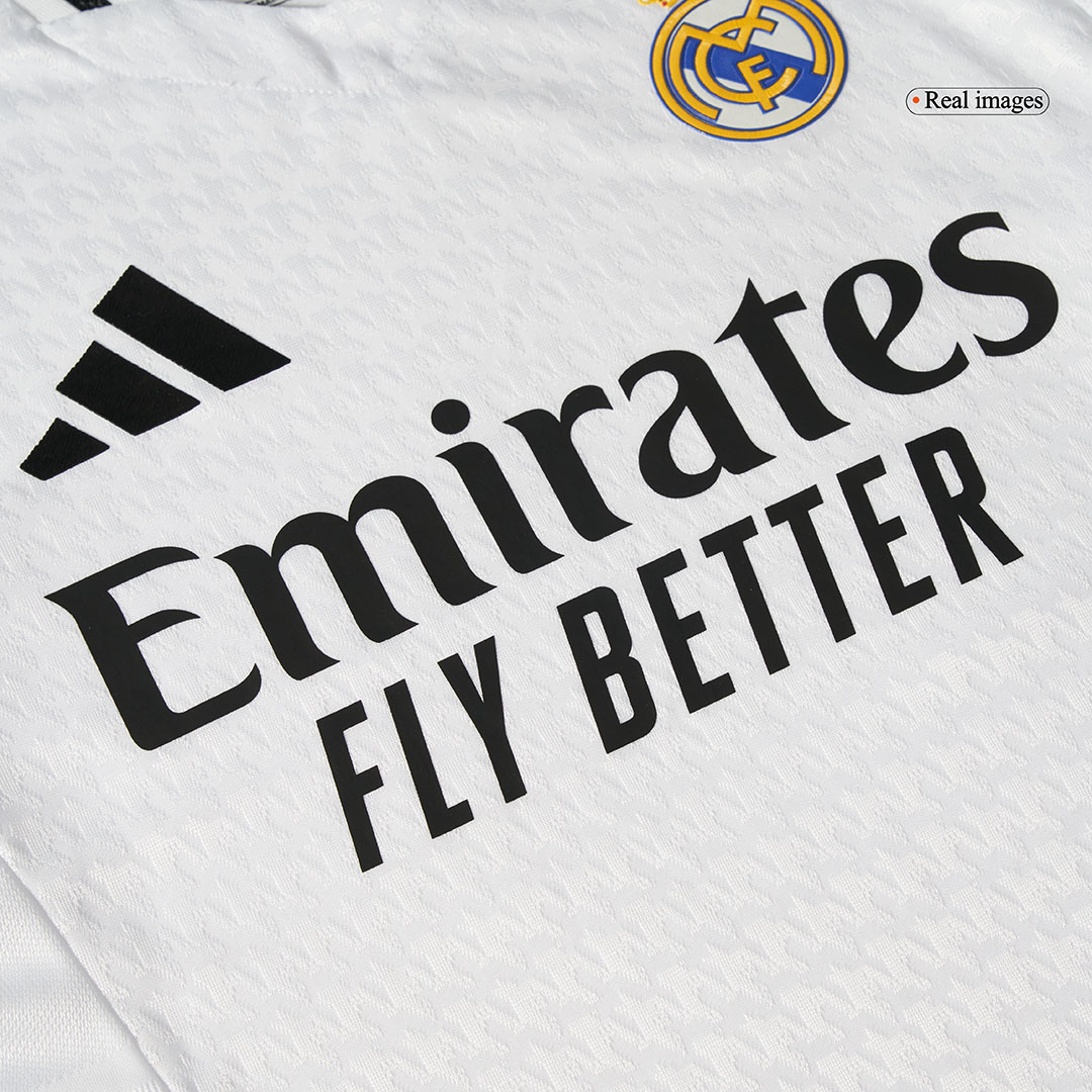 Real Madrid Home Custom Player Version Soccer Jersey - Image 10
