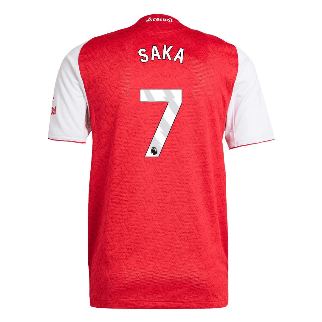 Arsenal SAKA #7 Home Custom Player Version Soccer Jersey 2025/26 - Image 3