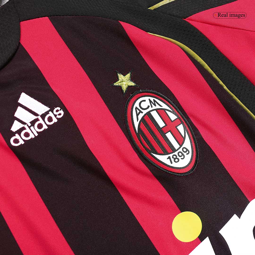 AC Milan Jersey Custom Home Soccer Jersey 2006/07 - Image 7