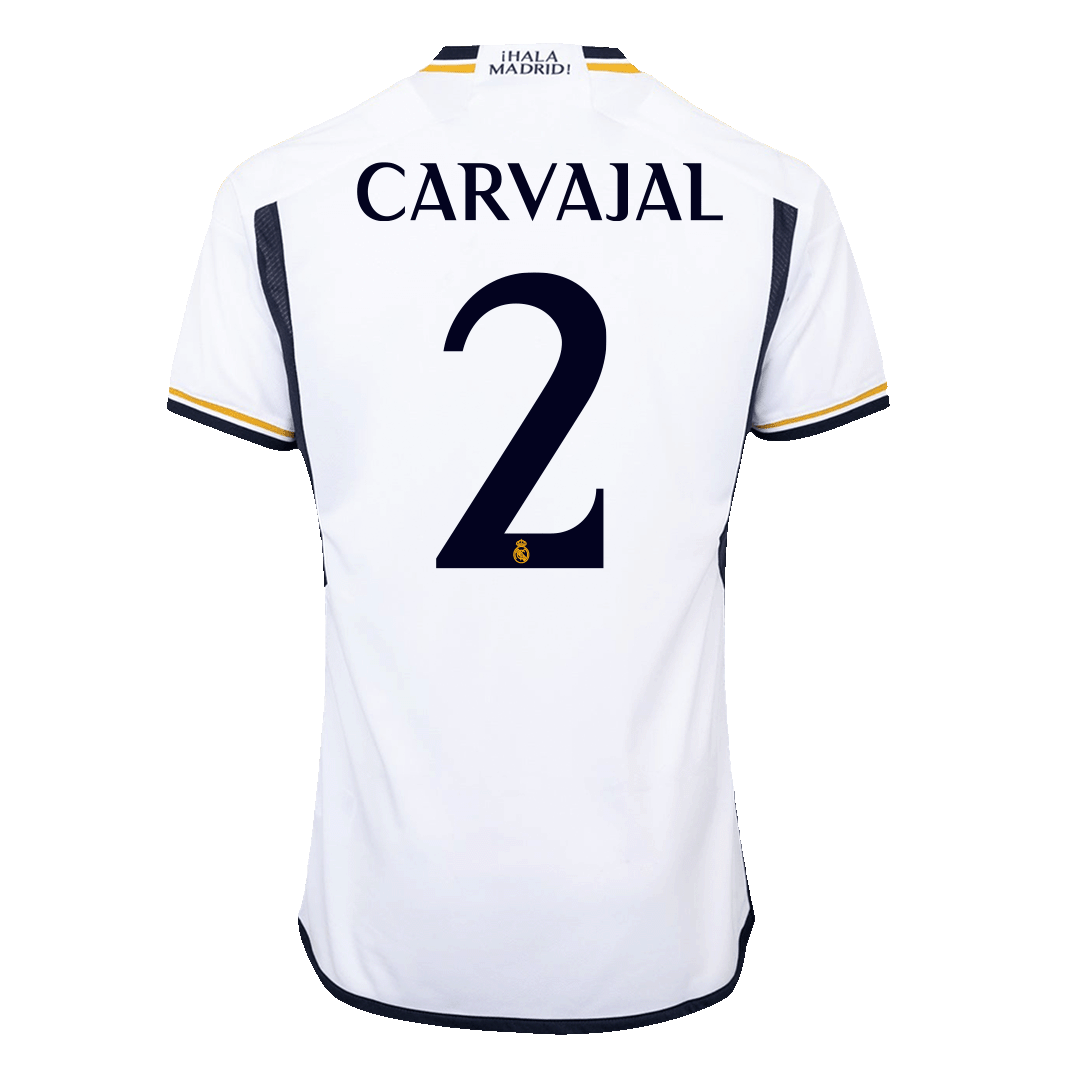 Real Madrid CARVAJAL #2 Home Custom Player Version Soccer Jersey 2023/24 - Image 3