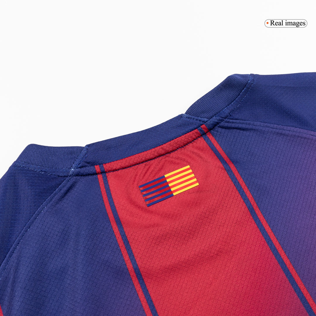 PEDRI #8 Barcelona Soccer Jersey Home Custom Shirt 2025/26 - Image 9