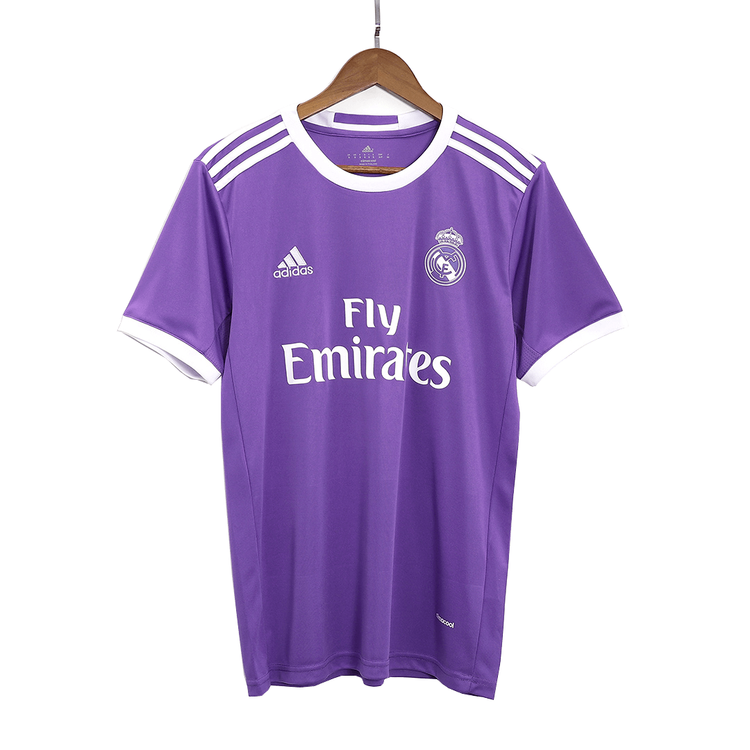 Real Madrid Retro Jersey Away Soccer Shirt 2016/17