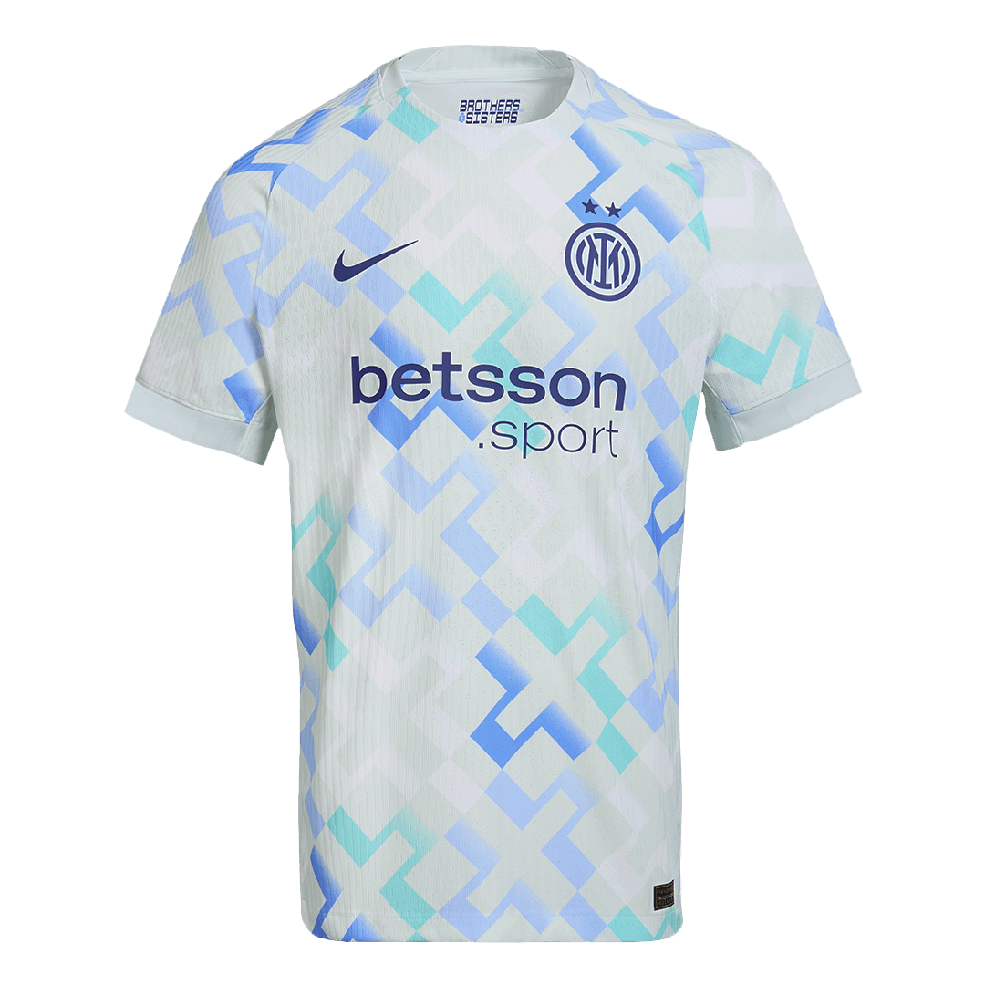 Inter Milan Away Custom Player Version Soccer Jersey 2025/26 - Image 4