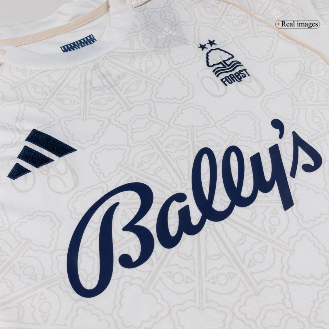 Nottingham Forest Soccer Jersey Away Shirt 2025/26 - Image 8