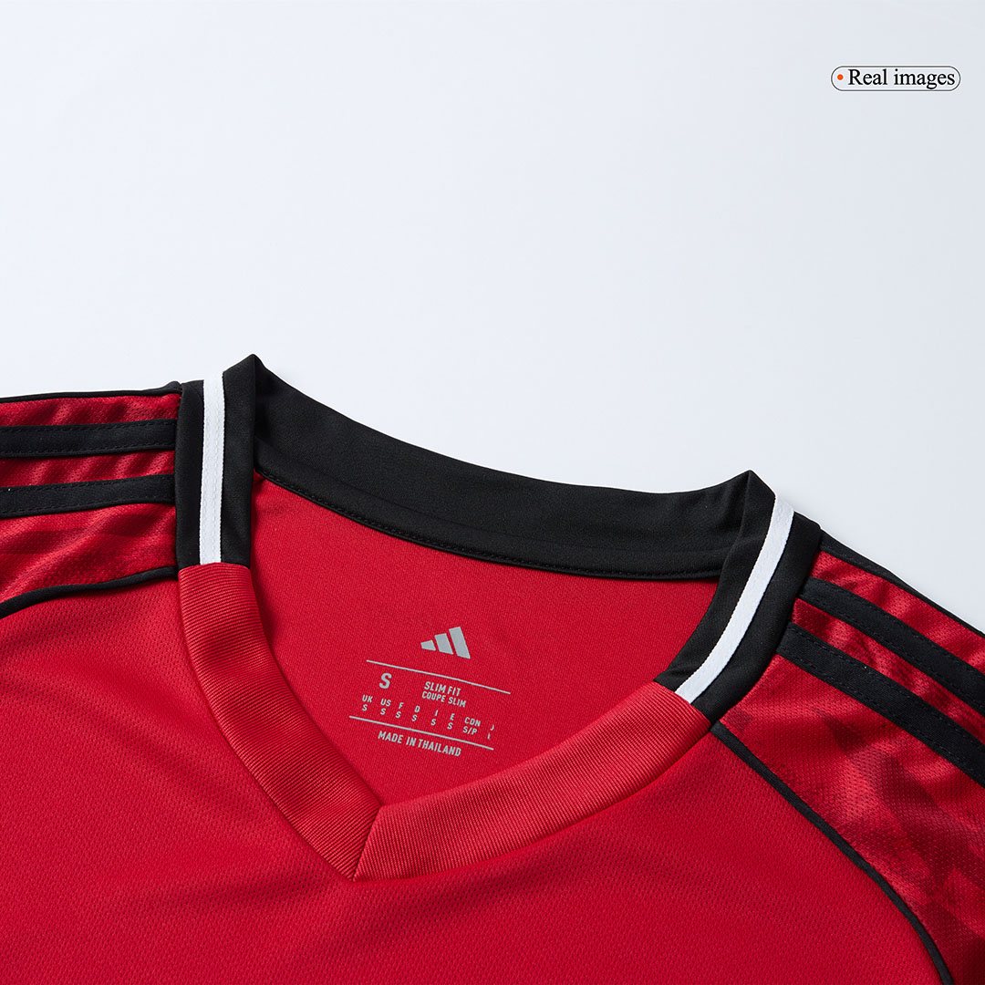 Manchester United Long Sleeve Jersey Home Football Shirt 2025/26 - Image 7