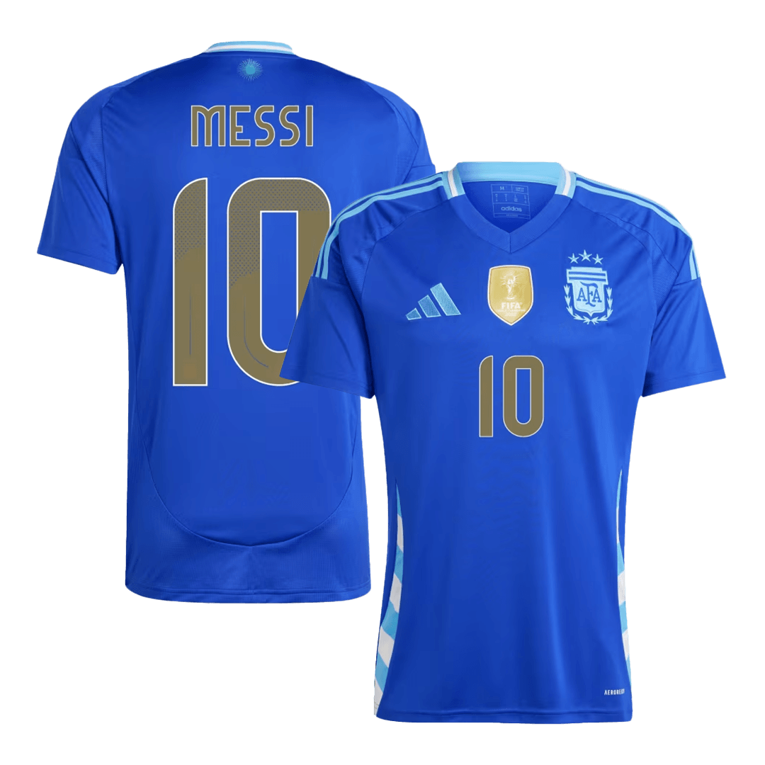 MESSI #10 Argentina Soccer Jersey Away Custom Shirt
