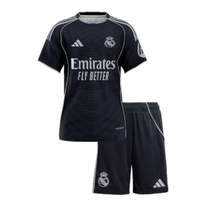 Kids Real Madrid Custom Away Soccer Kits 2025/26