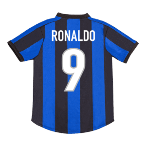 RONALDO #9 Inter Milan Retro Jersey Home Soccer Shirt 1999/00