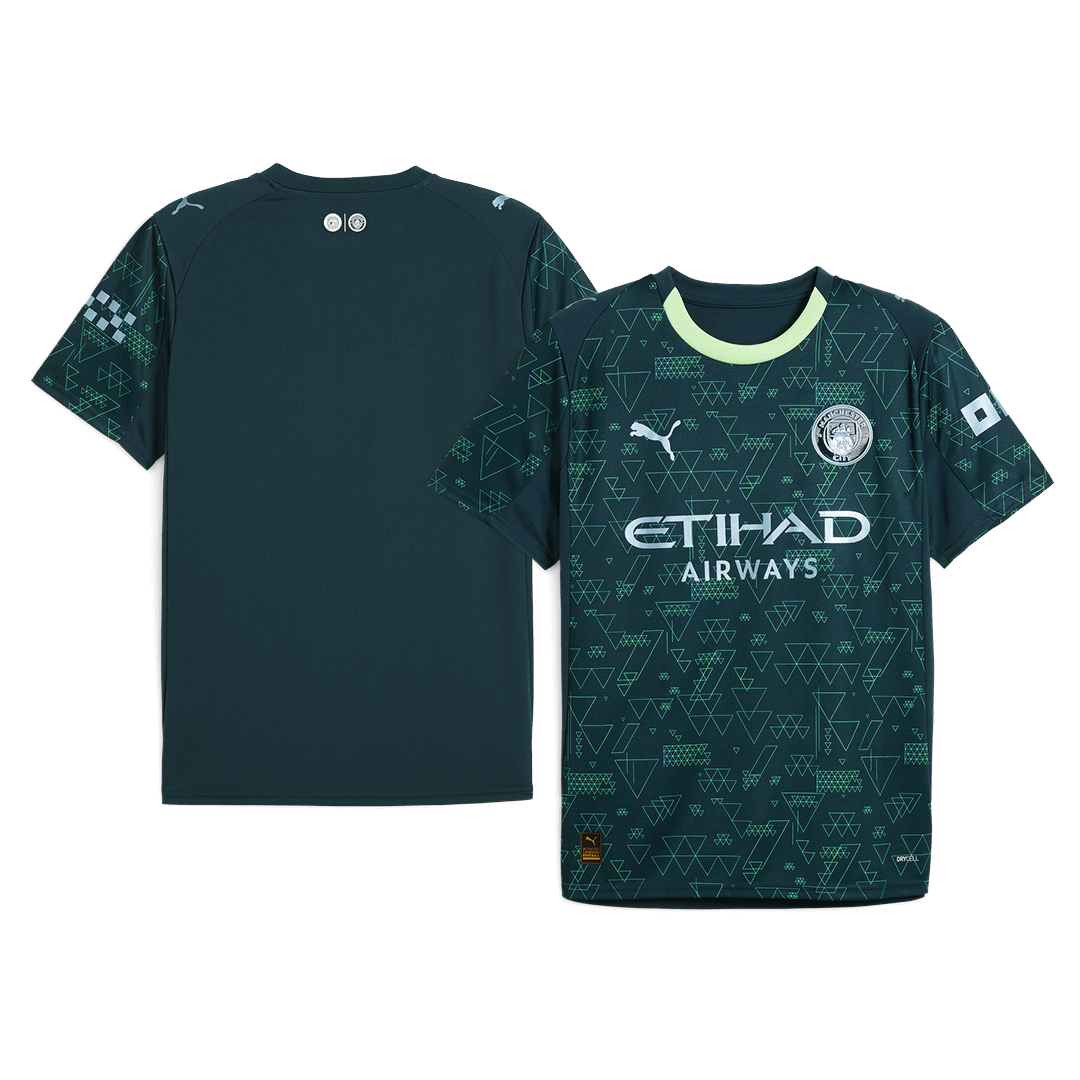 Manchester City Soccer Jersey Fourth Away Custom Shirt 2025/26 - Image 3