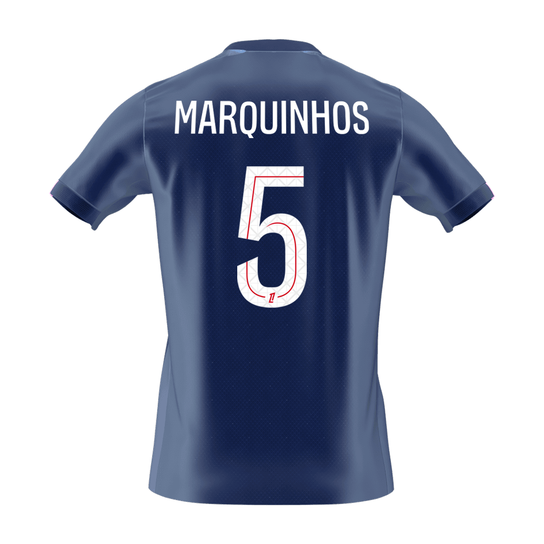 MARQUINHOS #5 PSG Soccer Jersey Home 2025/26 Shirt - Image 2