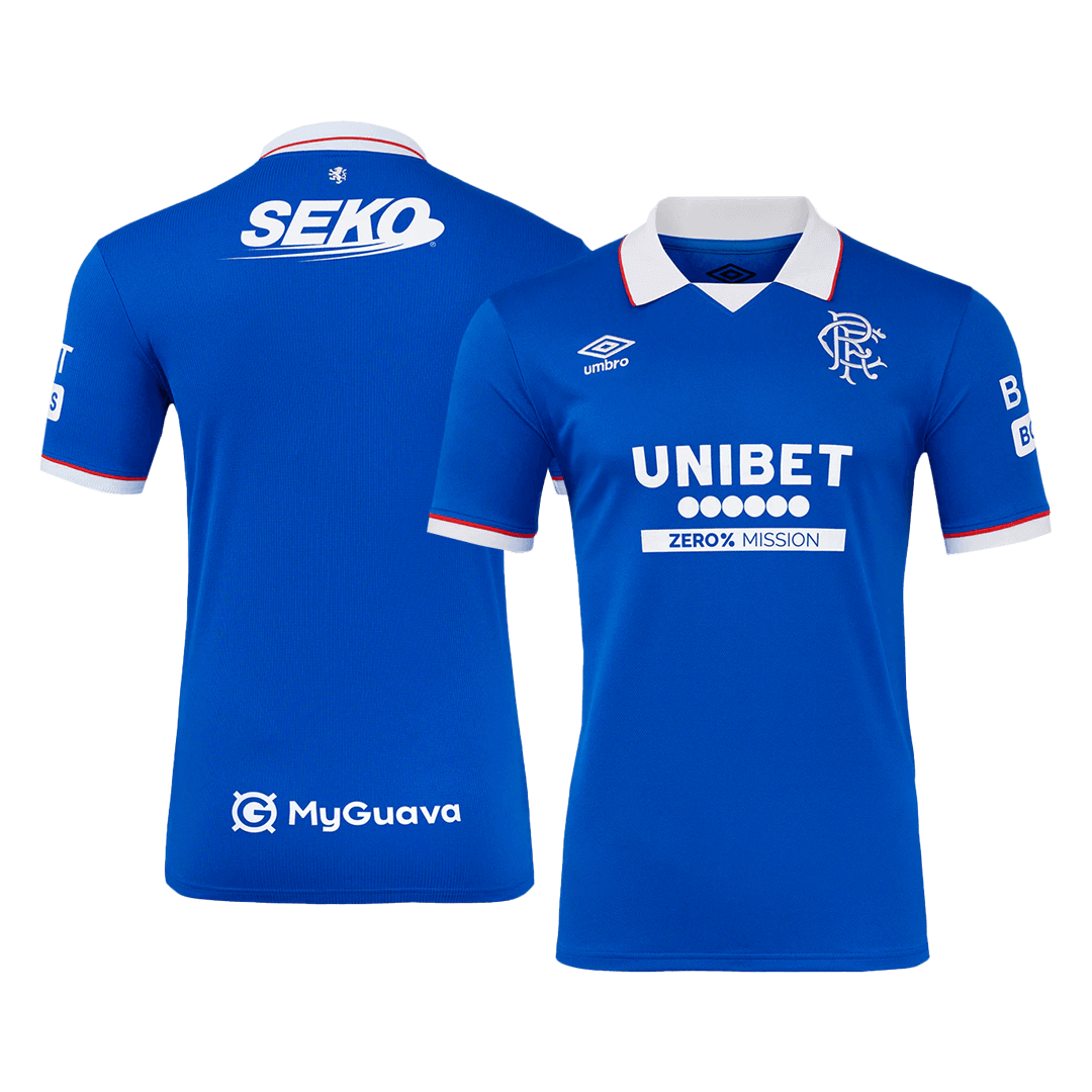 Glasgow Rangers Soccer Jersey Home Shirt 2025/26 - Image 3