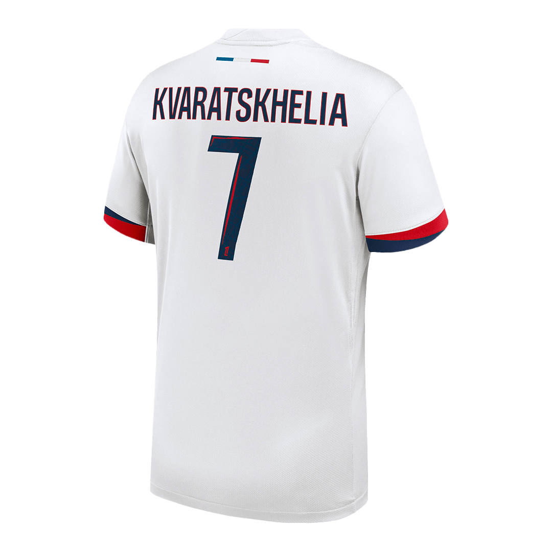 KVARATSKHELIA #7 PSG Soccer Jersey Away 2025/26 Custom Shirt - Image 3