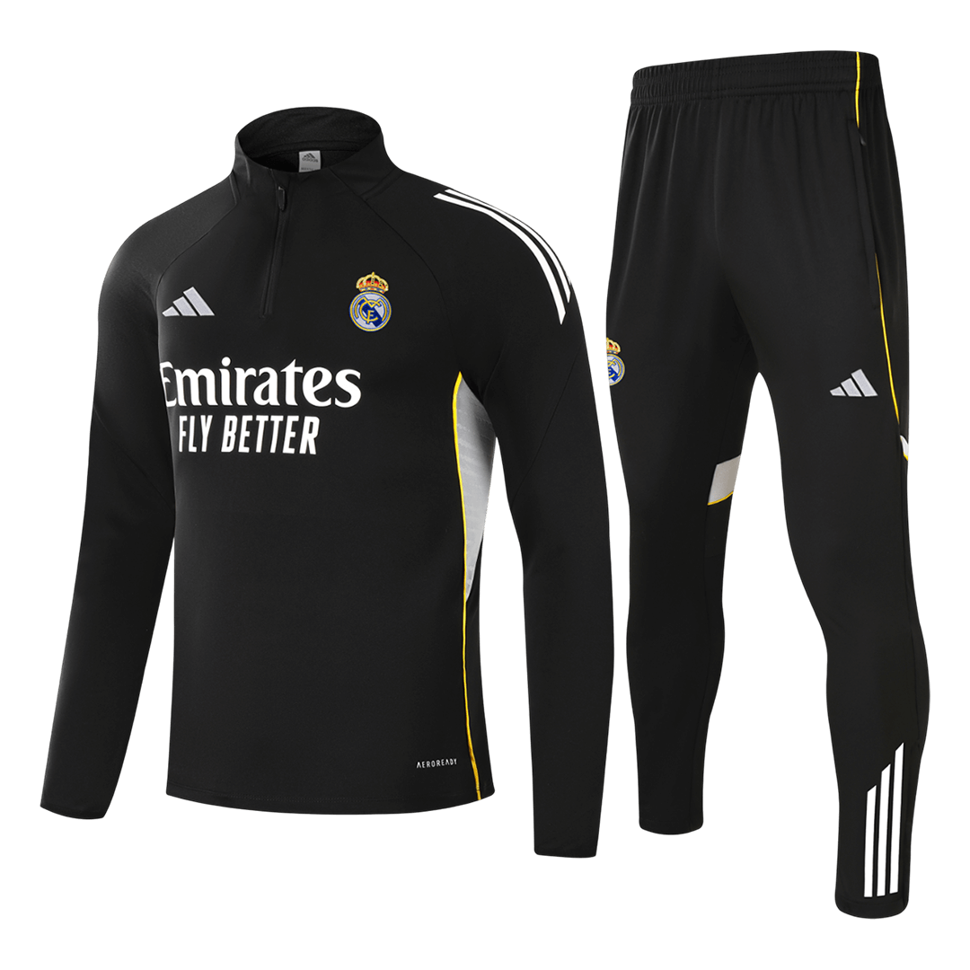 Real Madrid 1/4 Zipper Sweatshirt Soccer Training Kit 2025/26