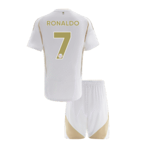 Kids Al Nassr RONALDO #7 Third Away Soccer Kits