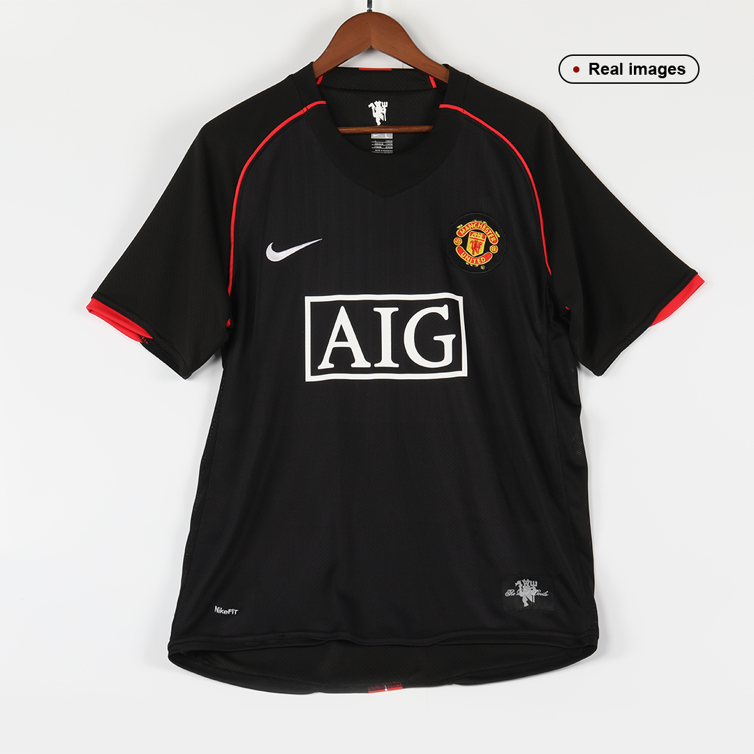 Manchester United Jersey Custom Away Soccer Jersey 2007/08