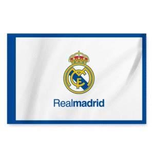 Real Madrid Team Flag White (Not Sold Alone)