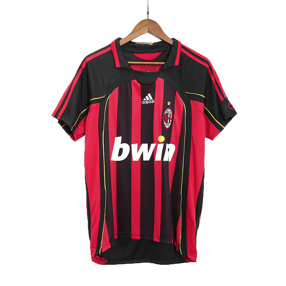 AC Milan Jersey Custom Home Soccer Jersey 2006/07