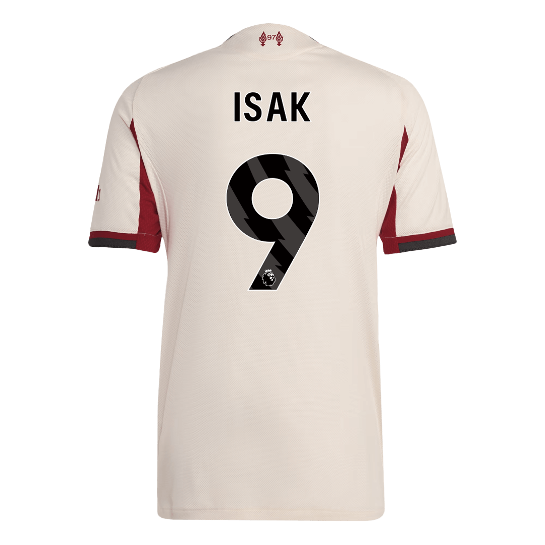 Liverpool ISAK #9 Custom Player Version Away Soccer Jersey 2025/26 - Image 3