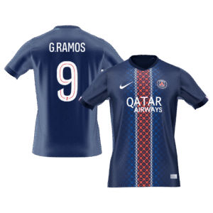G.RAMOS #9 PSG Soccer Jersey Home 2025/26 Shirt