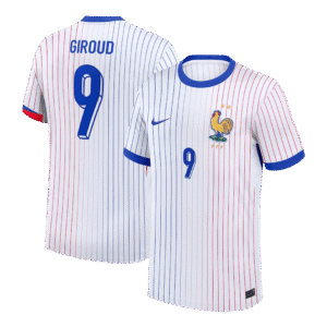 GIROUD #9 France Soccer Jersey Away Custom Shirt