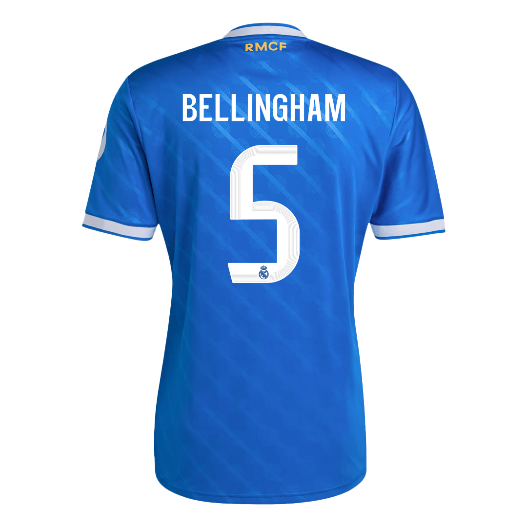 BELLINGHAM #5 Real Madrid Soccer Jersey Third Away Custom Shirt 2025/26 - Image 3