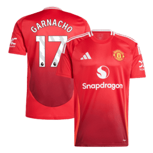 GARNACHO #17 Manchester United Home Soccer Jersey