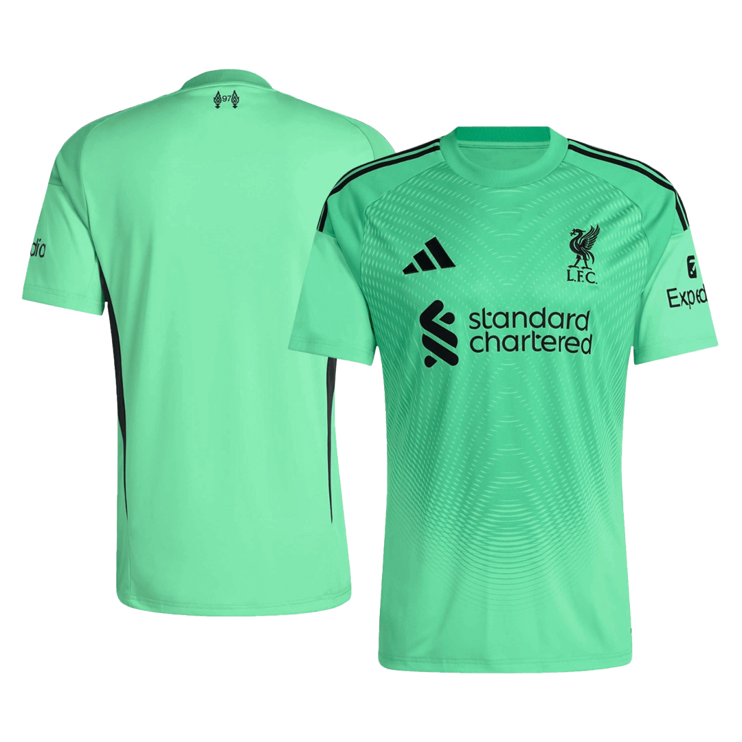 Liverpool Goalkeeper Custom Soccer Jersey 2025/26 - Image 3