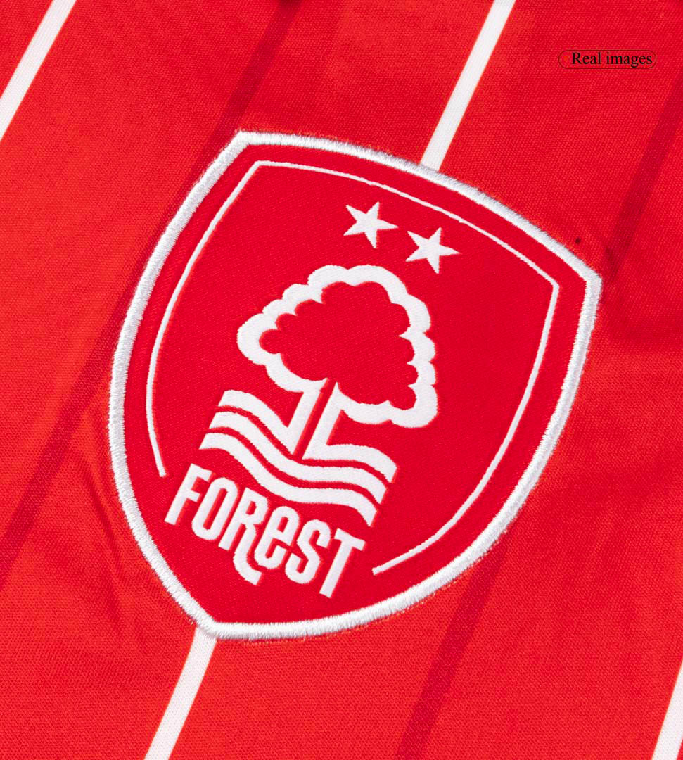 Nottingham Forest Soccer Jersey Home Custom Shirt 2025/26 - Image 6