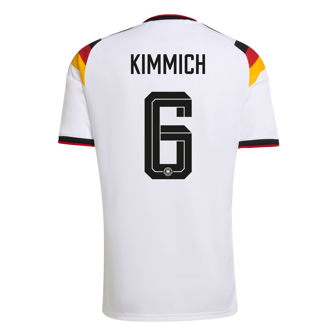 KIMMICH #6 Germany Soccer Jersey Home Custom Shirt World Cup 2026 - Image 3