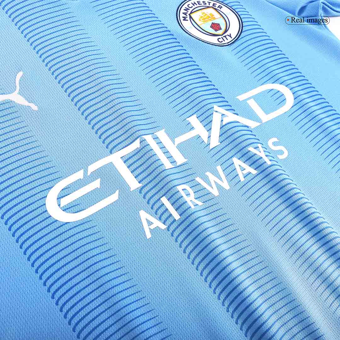 Manchester City Jersey HAALAND #9 Custom Home Soccer Jersey 2023/24 - Image 9