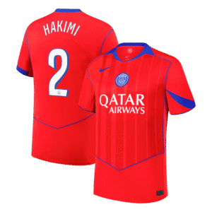 HAKIMI #2 PSG Soccer Jersey Third Away Custom Shirt 2025/26