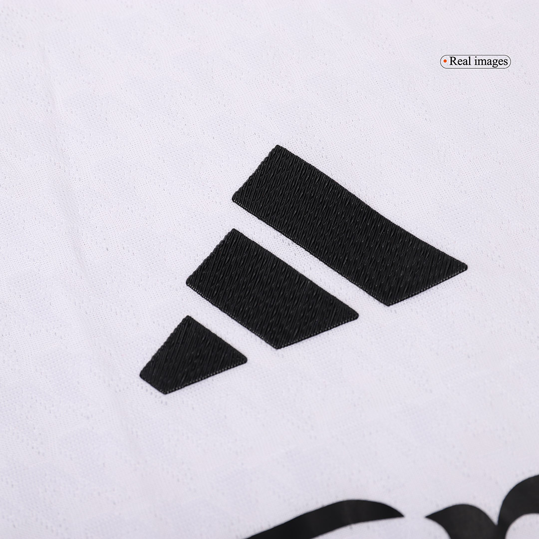 Real Madrid Home Custom Player Version Long Sleeve Soccer Jersey - Image 9