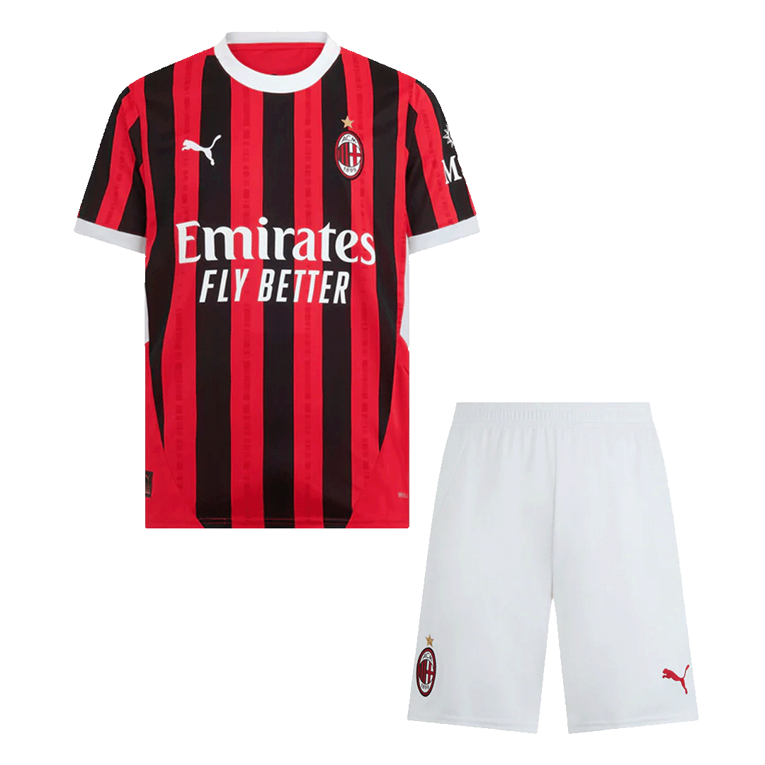 AC Milan Home Soccer Uniform Kits