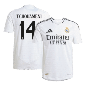 Real Madrid TCHOUAMENI #14 Home Custom Player Version Soccer Jersey