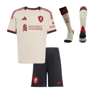 Kids Liverpool Custom Away Full Soccer Kits2025/26