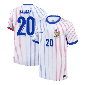 COMAN #20 France Soccer Jersey Away Custom Shirt