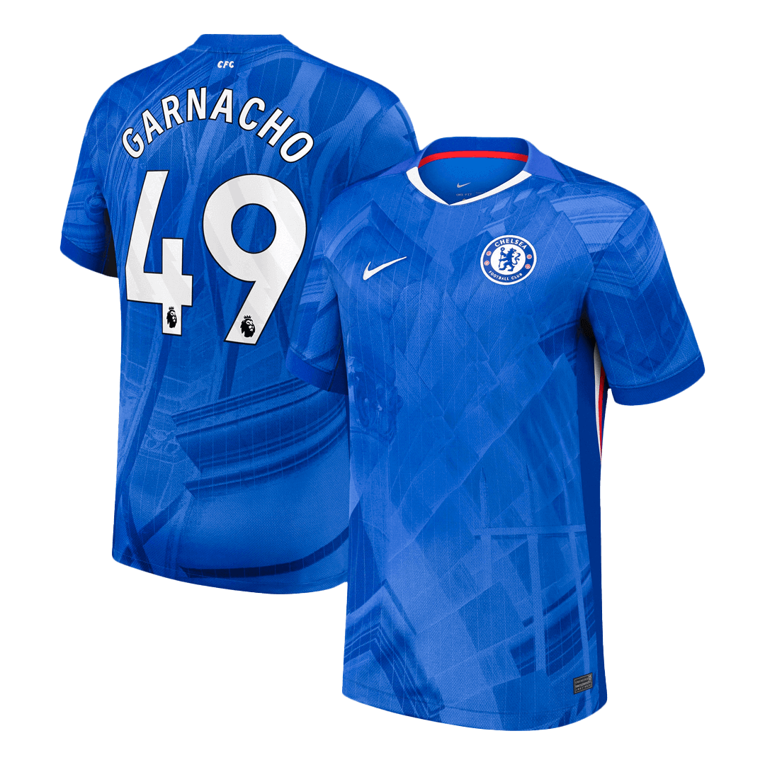 Chelsea Jersey Custom GARNACHO #49 Soccer Jersey Home 2025/26